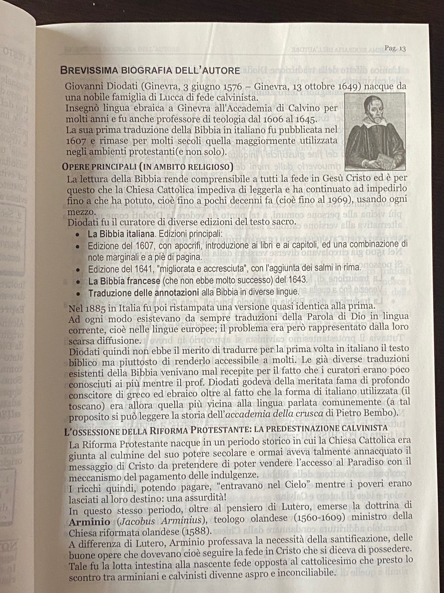 La Bibbia di Giovanni Diodati