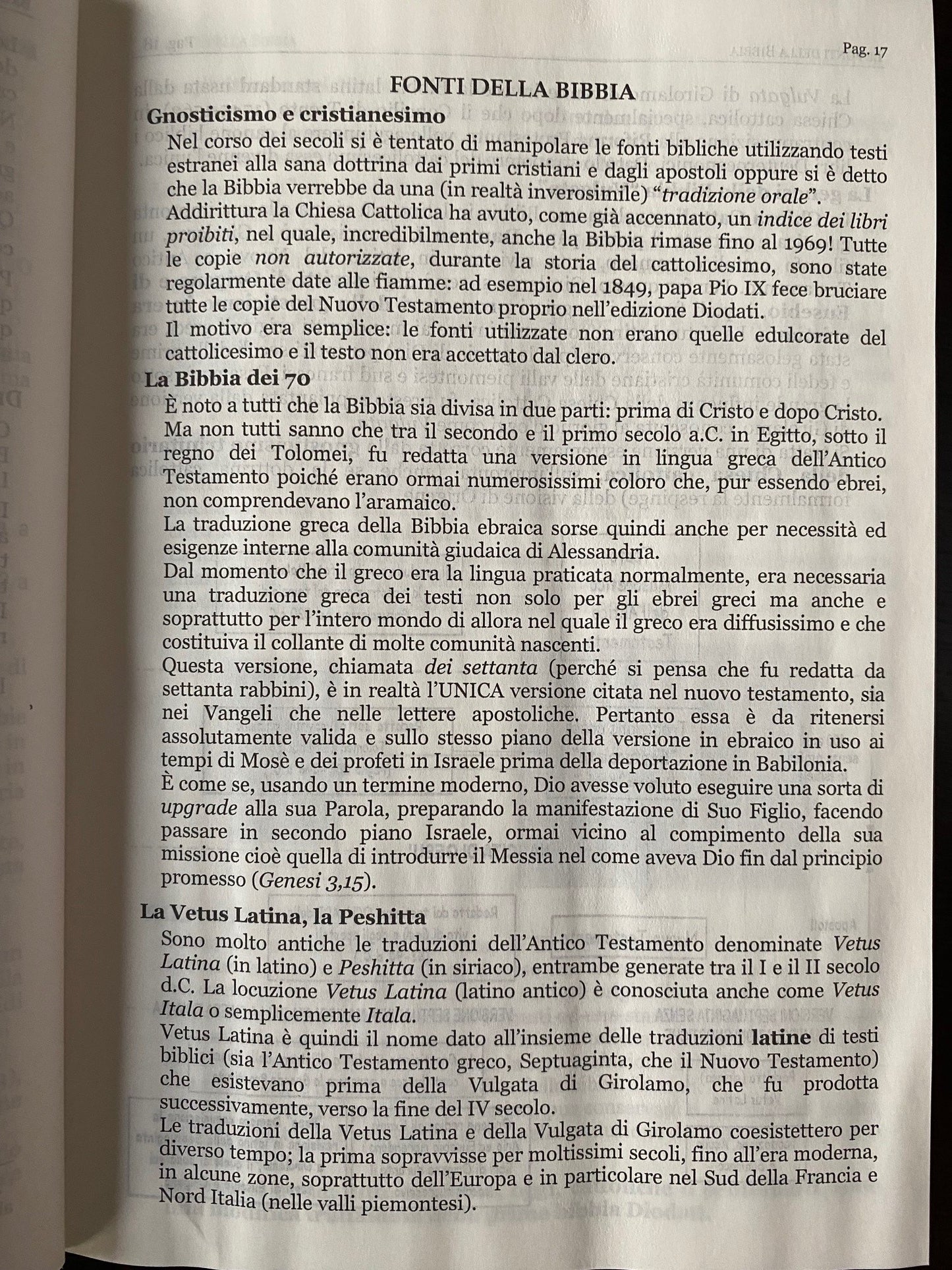 La Bibbia di Giovanni Diodati