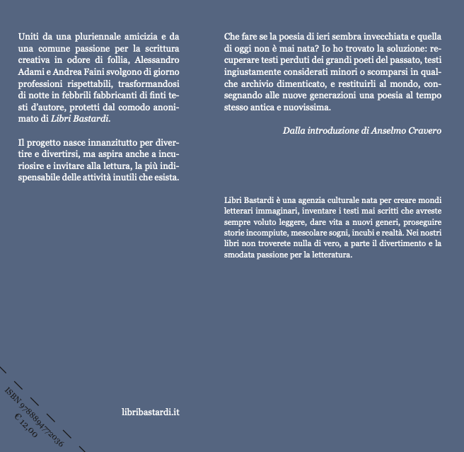 Poesie Bastarde – Antologia apocrifa