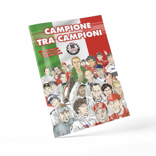 Gran Premio d'Italia - Storia Illustrata - con poster di Charles Leclerc